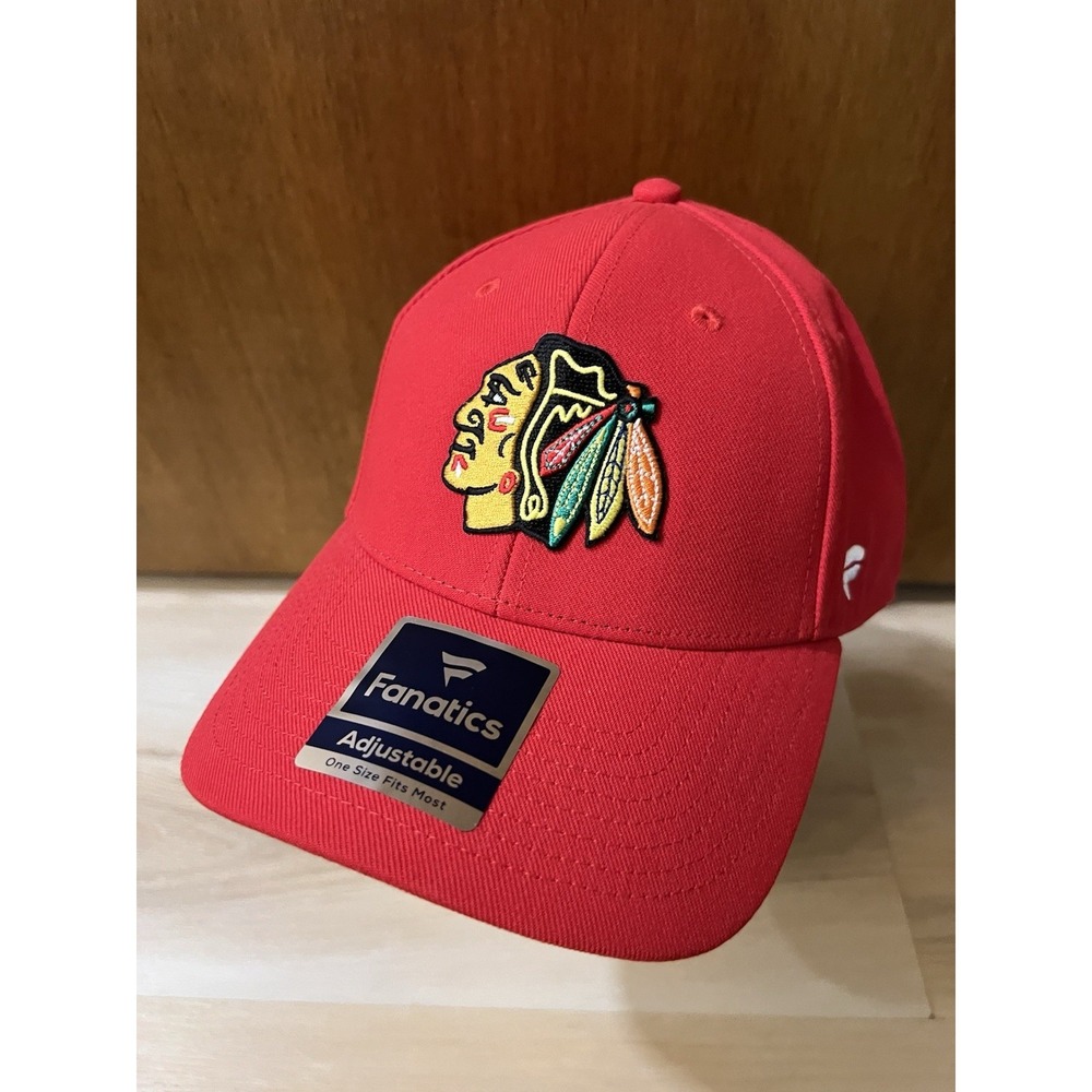 Chicago Blackhawks Hat Cap Strap Back Mens One Size NHL Hockey Connor Bedard
